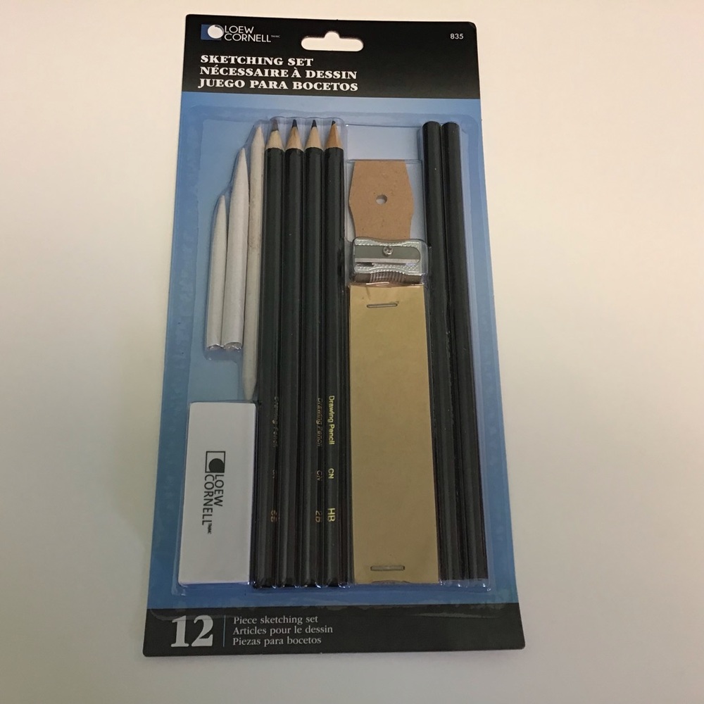 Loew Cornell Sketching Set 12 piece